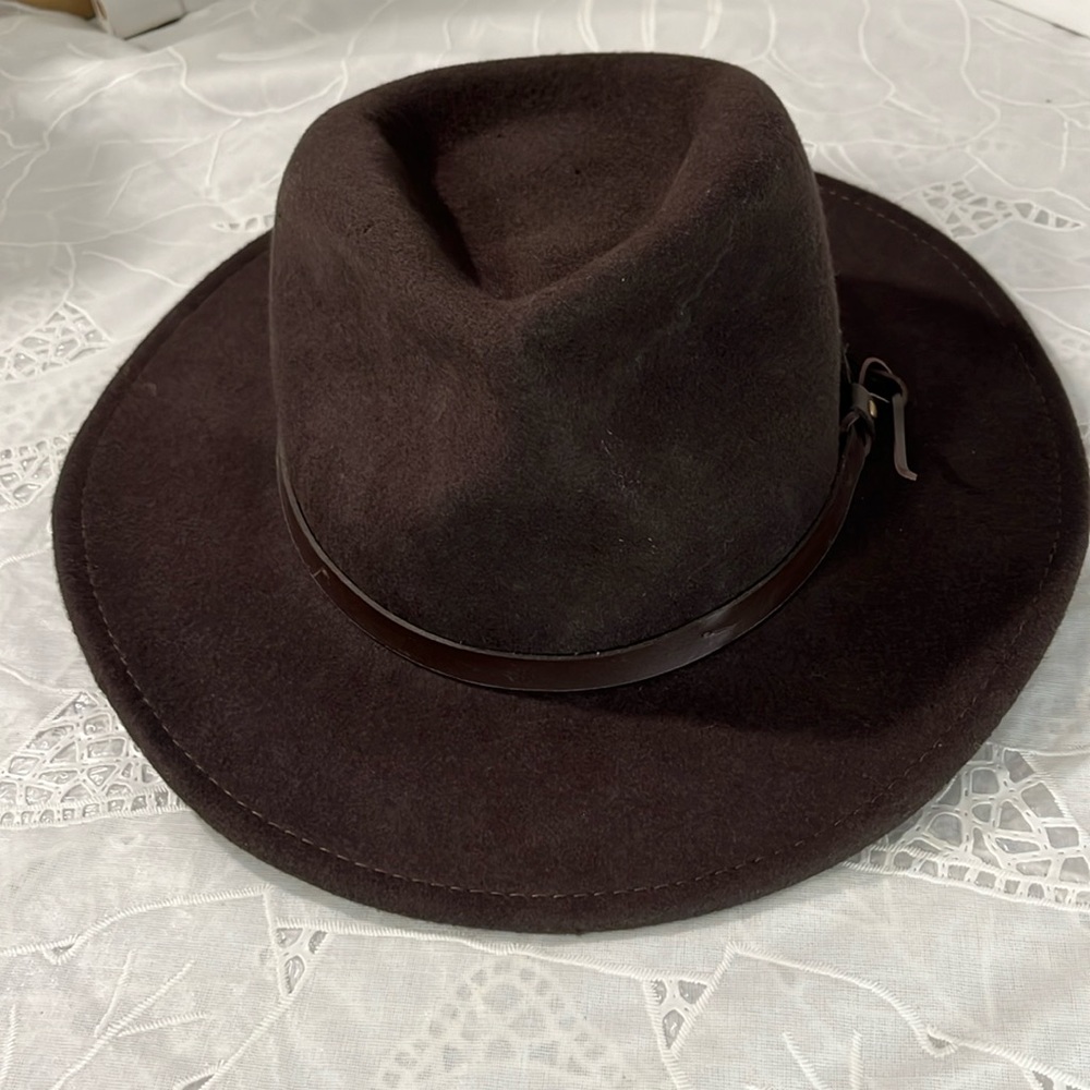 Scala classico XL brown wool hat